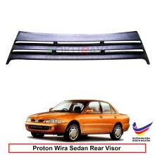 Proton Wira Sedan OEM Plastic ABS Rear Windscreen Sun Shade Guard 3 Step Air Terjun
